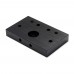 Machifit C  beam End Mount U Type Aluminium Face Mounting Plate for Linear Actuator Aluminum Extrusions