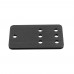 Machifit Aluminum Idler Pulley Plate Mounting Plate Pulley Board for V  Slot Linear Rail CNC Aluminum Extrusions Profiles