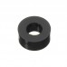 Suleve 200Pcs Flat Nylon Washer Black Round Spacer Washer Standoff Fastener Hardware 7 4 L