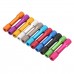 Suleve M3AR19 10Pcs M3 28mm Knurled Standoff Aluminum Alloy Multicolor