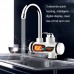 Kitchen Hot and Cold Dual  use Instant Faucets EU Plug  Style  Square Screen Type