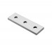 Machifit Aluminum Alloy 3 Hole Joining Strip Plate for CNC Router 2020 V  Slot T  Slot Aluminum Extrusions Profiles