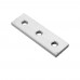 Machifit Aluminum Alloy 3 Hole Joining Strip Plate for CNC Router 2020 V  Slot T  Slot Aluminum Extrusions Profiles