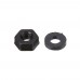 Suleve M2 5NP1 500Pcs M2 5 Nylon Screw Bolt Black Round Cross Screw Hex Nut Spacer Nylon PCB Assortment