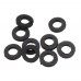 Suleve M3NP3 500Pcs M3 Nylon Screw Bolt Black Round Cross Screw Hex Nut Spacer Nylon PCB Assortment